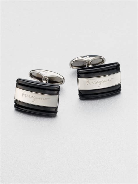 ferragamo cufflinks sale